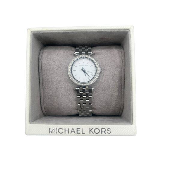 Michael Kors Mini Darci Stainless Steel Watch - Picture 2 of 14